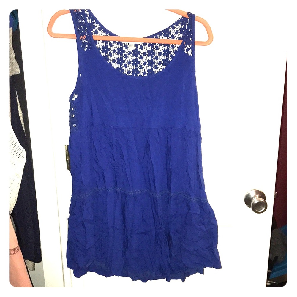 American Eagle Blue Summer Dress